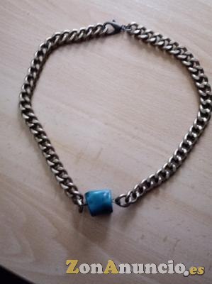 Gargantilla coral azul